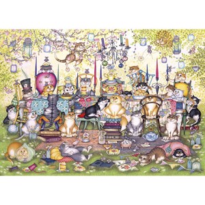 Gibsons (G6259) - Linda Jane Smith: "Mad Catter's Tea Party" - 1000 pezzi