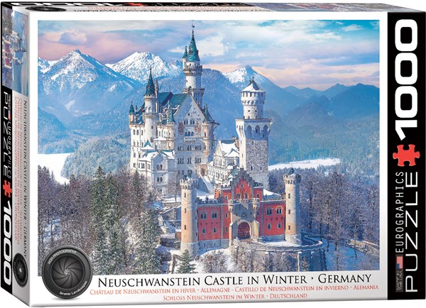 Eurographics (6000-5419) - "Neuschwanstein Castle in Winter" - 1000 pezzi