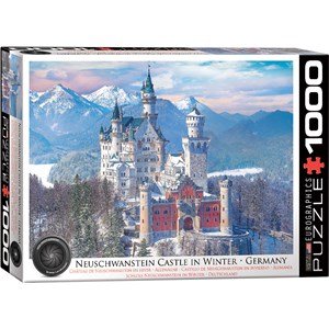 Eurographics (6000-5419) - "Neuschwanstein Castle in Winter" - 1000 pezzi