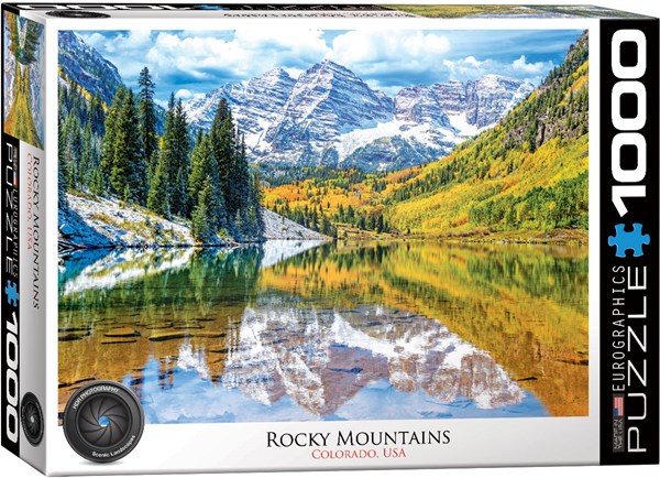 Eurographics (6000-5472) - "Rocky Mountains, Colorado" - 1000 pezzi