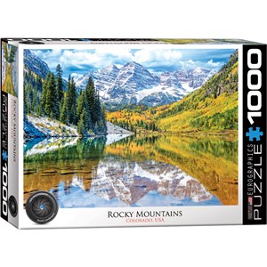 Eurographics (6000-5472) - "Rocky Mountains, Colorado" - 1000 pezzi