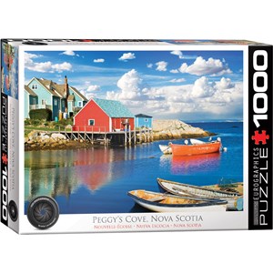 Eurographics (6000-5438) - "Peggy’s Cove, Nova Scotia" - 1000 pezzi