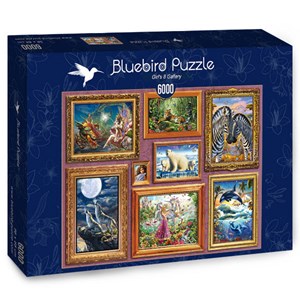 Bluebird Puzzle (70261) - "Girl's 8 Gallery" - 6000 pezzi