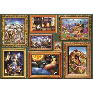Bluebird Puzzle (70230) - "Boy's 8 Gallery" - 6000 pezzi