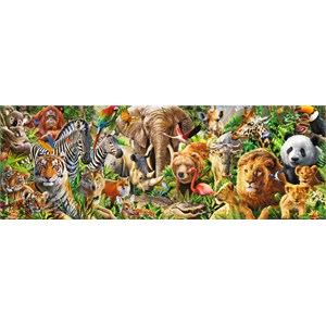 Jumbo (18518) - "African Wildlife" - 1000 pezzi