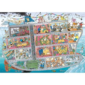 Jumbo (20021) - Jan van Haasteren: "Cruise Ship" - 1000 pezzi