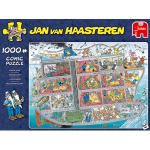 Jumbo (20021) - Jan van Haasteren: "Cruise Ship" - 1000 pezzi