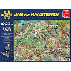 Jumbo (19174) - Jan van Haasteren: "World Championships Cyclocross" - 1000 pezzi