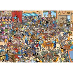 Jumbo (19090) - Jan van Haasteren: "National Championships Puzzling" - 1000 pezzi