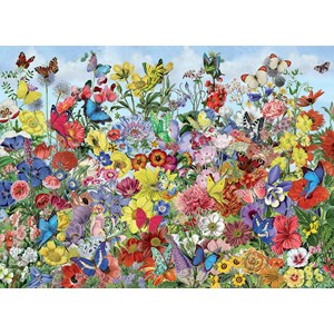 Cobble Hill (80032) - Barbara Behr: "Butterfly Garden" - 1000 pezzi