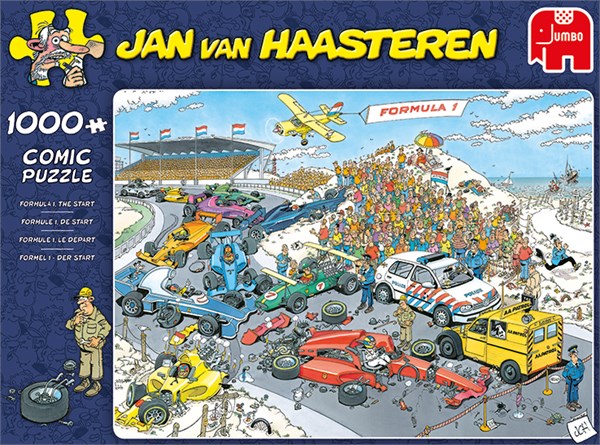 Jumbo (19093) - Jan van Haasteren: "Grand Prix" - 1000 pezzi