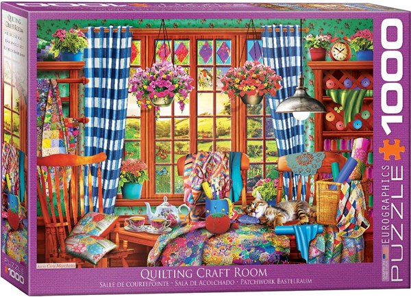 Eurographics (6000-5348) - "Patchwork Craft Room" - 1000 pezzi