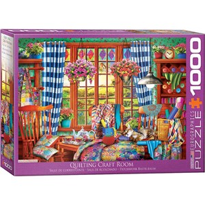 Eurographics (6000-5348) - "Patchwork Craft Room" - 1000 pezzi