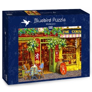 Bluebird Puzzle (70062) - Viktor Shvaiko: "White Lion" - 1000 pezzi