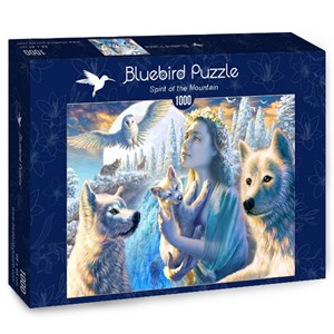 Bluebird Puzzle (70108) - Adrian Chesterman: "Spirit of the Mountain" - 1000 pezzi