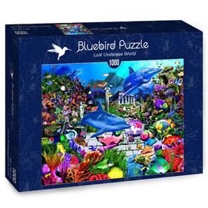 Bluebird Puzzle (70145) - "Lost Undersea World" - 1000 pezzi