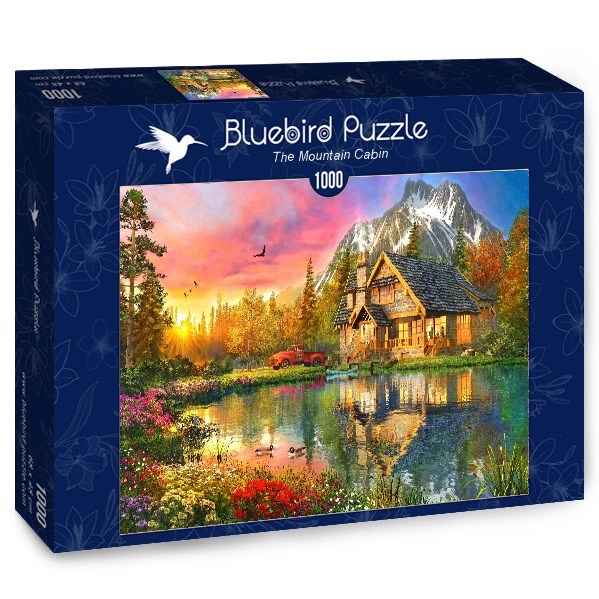 Bluebird Puzzle (70164) - Dominic Davison: "The Mountain Cabin" - 1000 pezzi