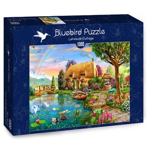 Bluebird Puzzle (70167) - Adrian Chesterman: "Lakeside Cottage" - 1000 pezzi