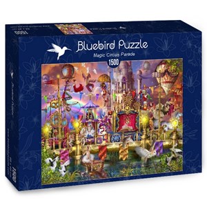 Bluebird Puzzle (70117) - Ciro Marchetti: "Magic Circus Parade" - 1500 pezzi