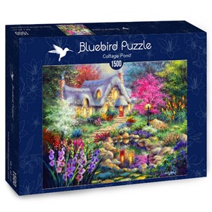 Bluebird Puzzle (70060) - Nicky Boehme: "Cottage Pond" - 1500 pezzi
