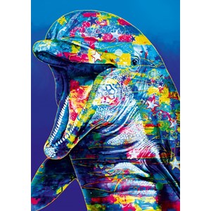 Bluebird Puzzle (70302) - "Dolphin" - 1000 pezzi