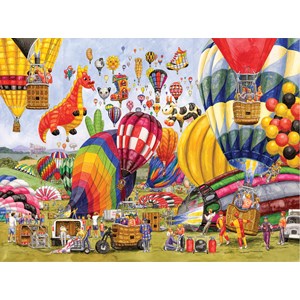 SunsOut (52406) - Gale Pitt: "Balloon Landing" - 1000 pezzi