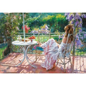 Educa (16747) - Vicente Romero: "Among Wisterias" - 1000 pezzi