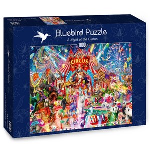 Bluebird Puzzle (70250) - Aimee Stewart: "A Night at the Circus" - 1000 pezzi
