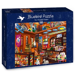Bluebird Puzzle (70227) - "Toy Shoppe Hidden" - 1000 pezzi