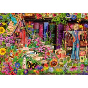 Bluebird Puzzle (70238) - Aimee Stewart: "The Scarecrow's Garden" - 1000 pezzi