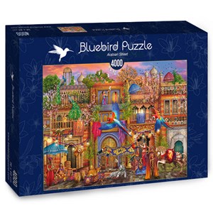 Bluebird Puzzle (70255) - Ciro Marchetti: "Arabian Street" - 4000 pezzi