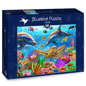 Bluebird Puzzle (70189) - Adrian Chesterman: "Sealife" - 500 pezzi