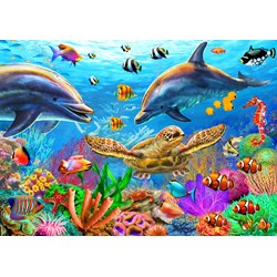 Bluebird Puzzle (70189) - Adrian Chesterman: "Sealife" - 500 pezzi
