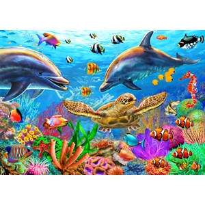Bluebird Puzzle (70189) - Adrian Chesterman: "Sealife" - 500 pezzi