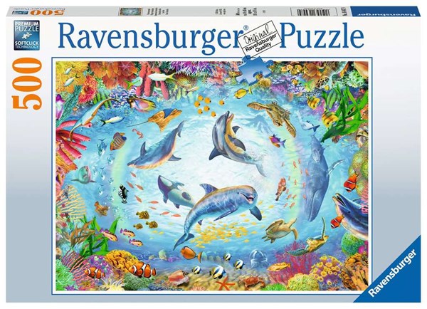 Ravensburger (16447) - "Cave Dive" - 500 pezzi