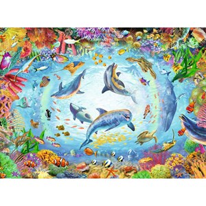 Ravensburger (16447) - "Cave Dive" - 500 pezzi