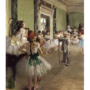 Educa (72801) - Edgar Degas: "The Dance Class" - 1000 pezzi