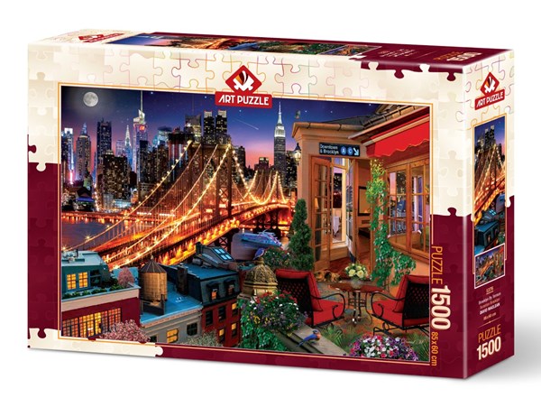 Art Puzzle (5376) - "Brooklyn By Terrace" - 1500 pezzi