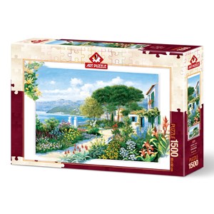 Art Puzzle (5370) - "Coastline Town" - 1500 pezzi