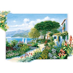 Art Puzzle (5370) - "Coastline Town" - 1500 pezzi