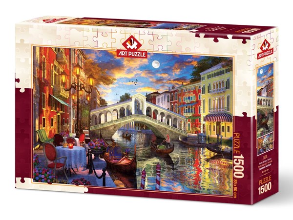 Art Puzzle (5372) - "Rialto Bridge, Venice" - 1500 pezzi