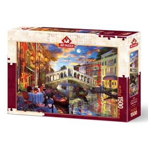Art Puzzle (5372) - "Rialto Bridge, Venice" - 1500 pezzi