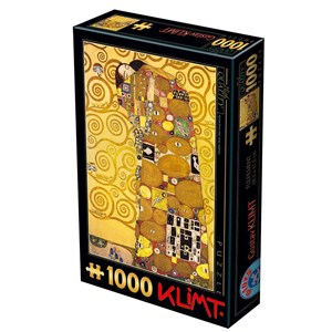 D-Toys (74560) - Gustav Klimt: "The Hug" - 1000 pezzi