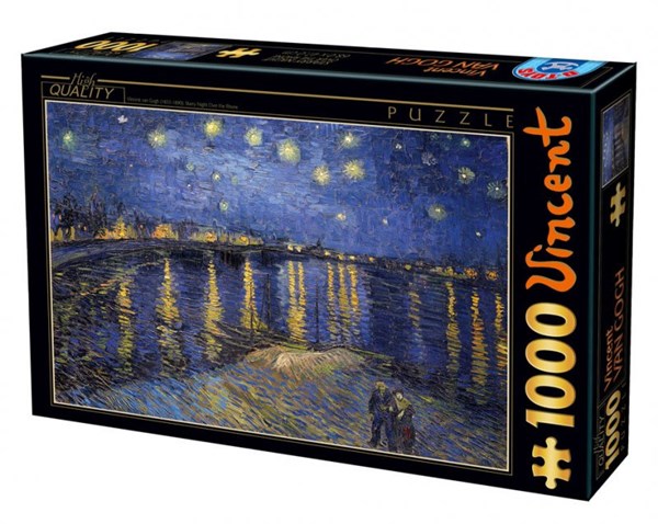 D-Toys (66916) - Vincent van Gogh: "Vincent van Gogh, 1889" - 1000 pezzi