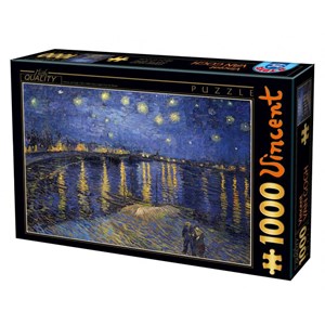 D-Toys (66916) - Vincent van Gogh: "Vincent van Gogh, 1889" - 1000 pezzi