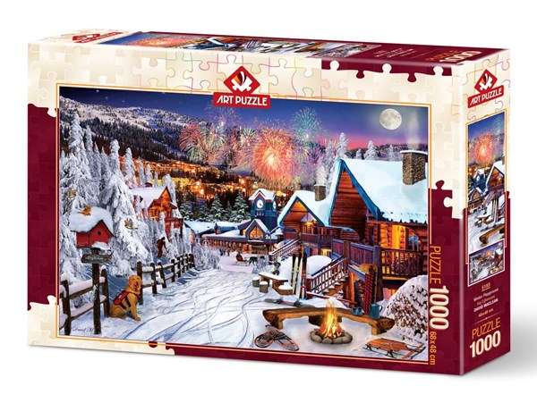 Art Puzzle (5183) - "Winter Fun" - 1000 pezzi