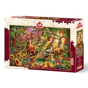 Art Puzzle (5176) - "Enchanted Forest" - 1000 pezzi