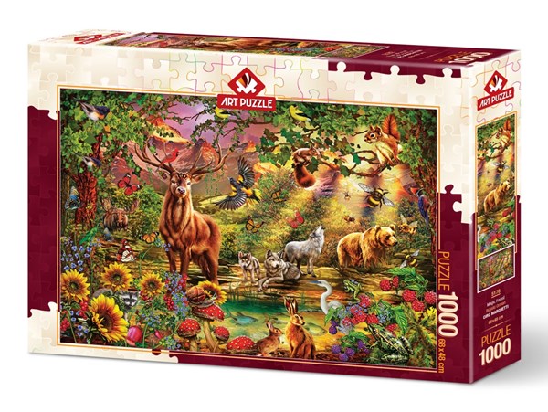Art Puzzle (5176) - "Enchanted Forest" - 1000 pezzi