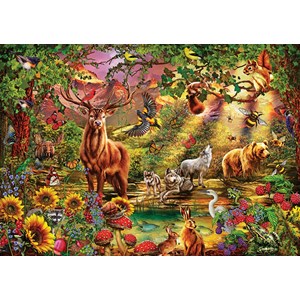 Art Puzzle (5176) - "Enchanted Forest" - 1000 pezzi