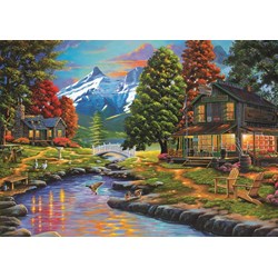 Art Puzzle (4575) - "Two Shores A Forest" - 2000 pezzi